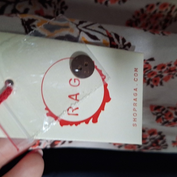 Raga / Anthropology Blooming Trails ruffle strap printed maxi dress in multi NWT - Picture 7 of 7